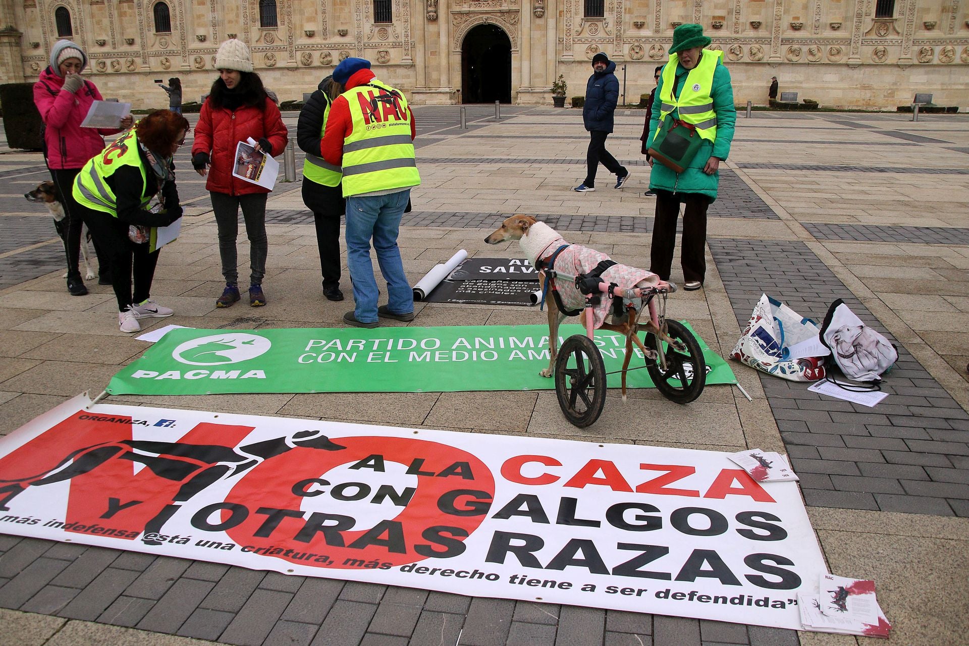 Concentración en la plaza de San Marcos