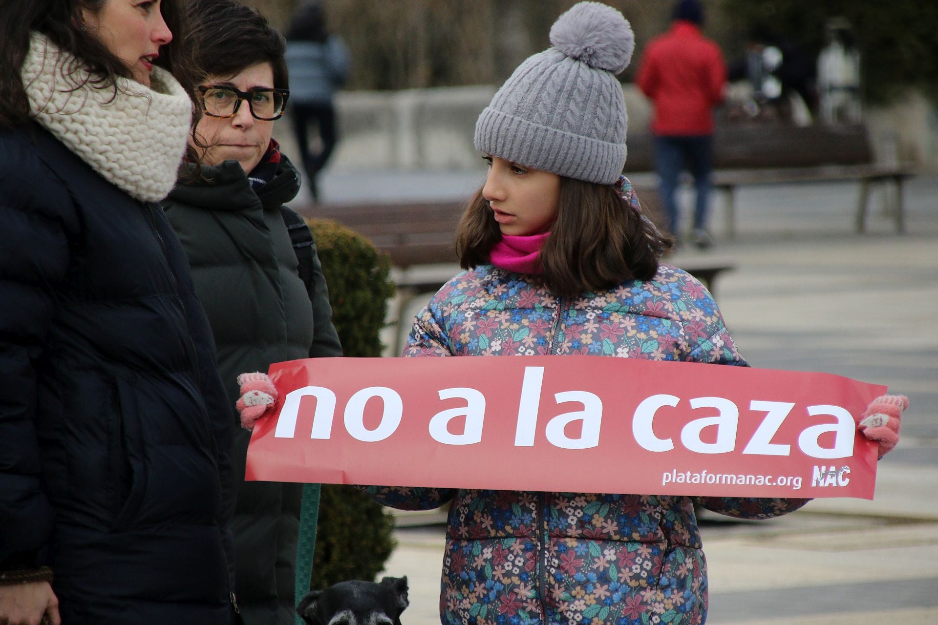 Concentración en la plaza de San Marcos