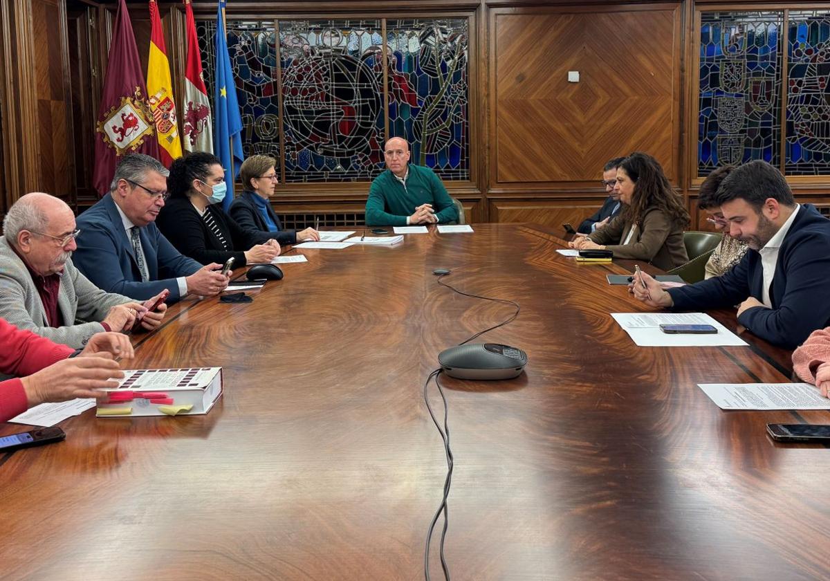 Reunión de la Junta de Gobierno Local.