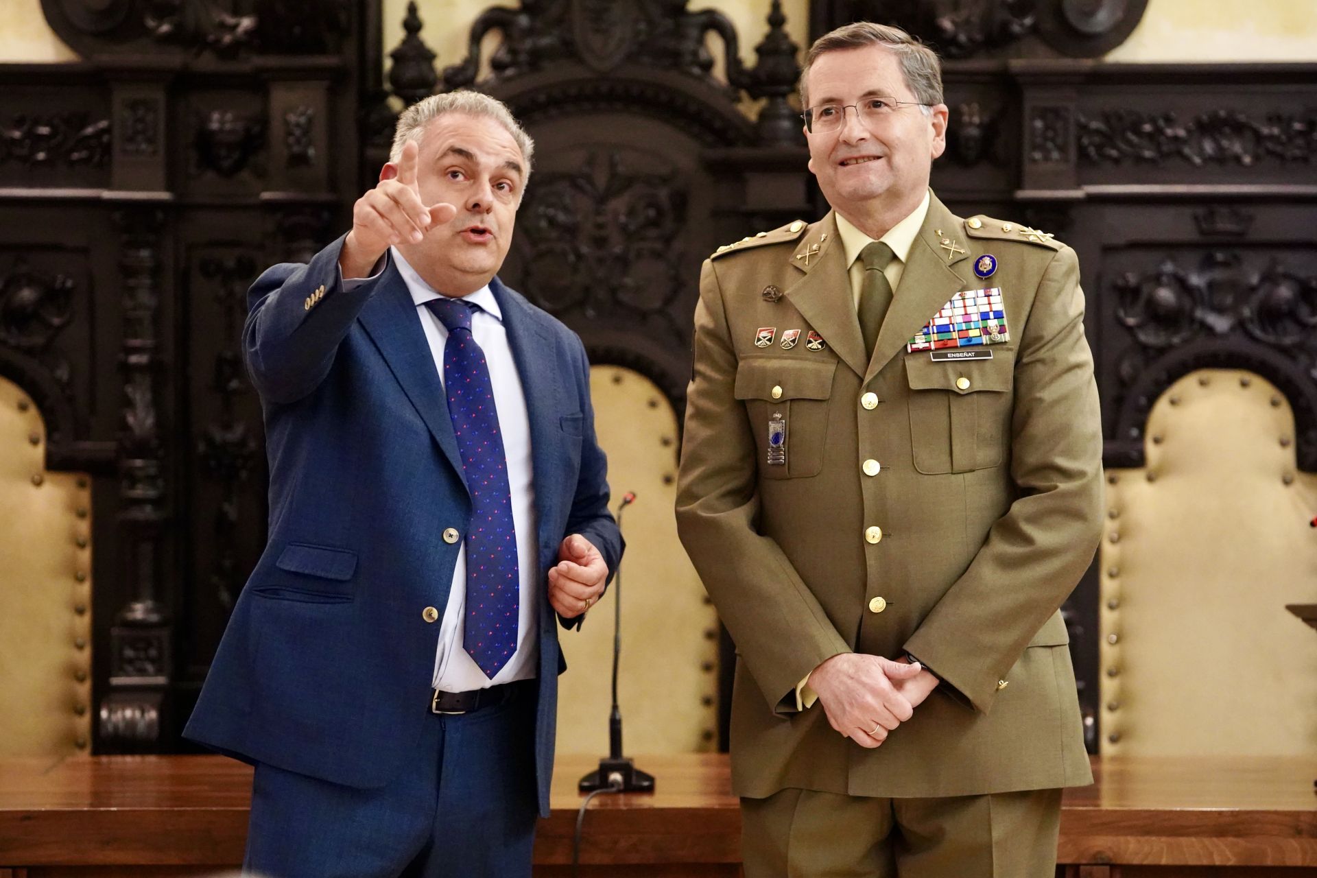 Homenaje al coronel Joaquín Rubín de Celis y Lastra