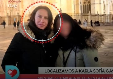 Karla Sofía Gascón se refugió en León durante los Goya