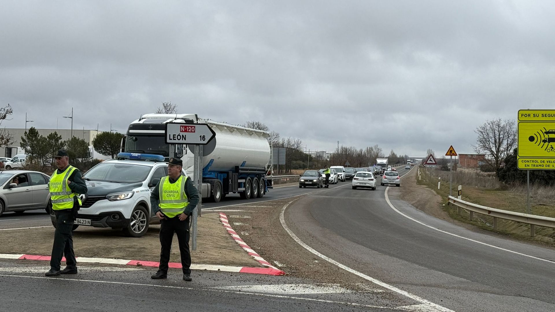 Las protestas del campo vuelven a las carreteras de León