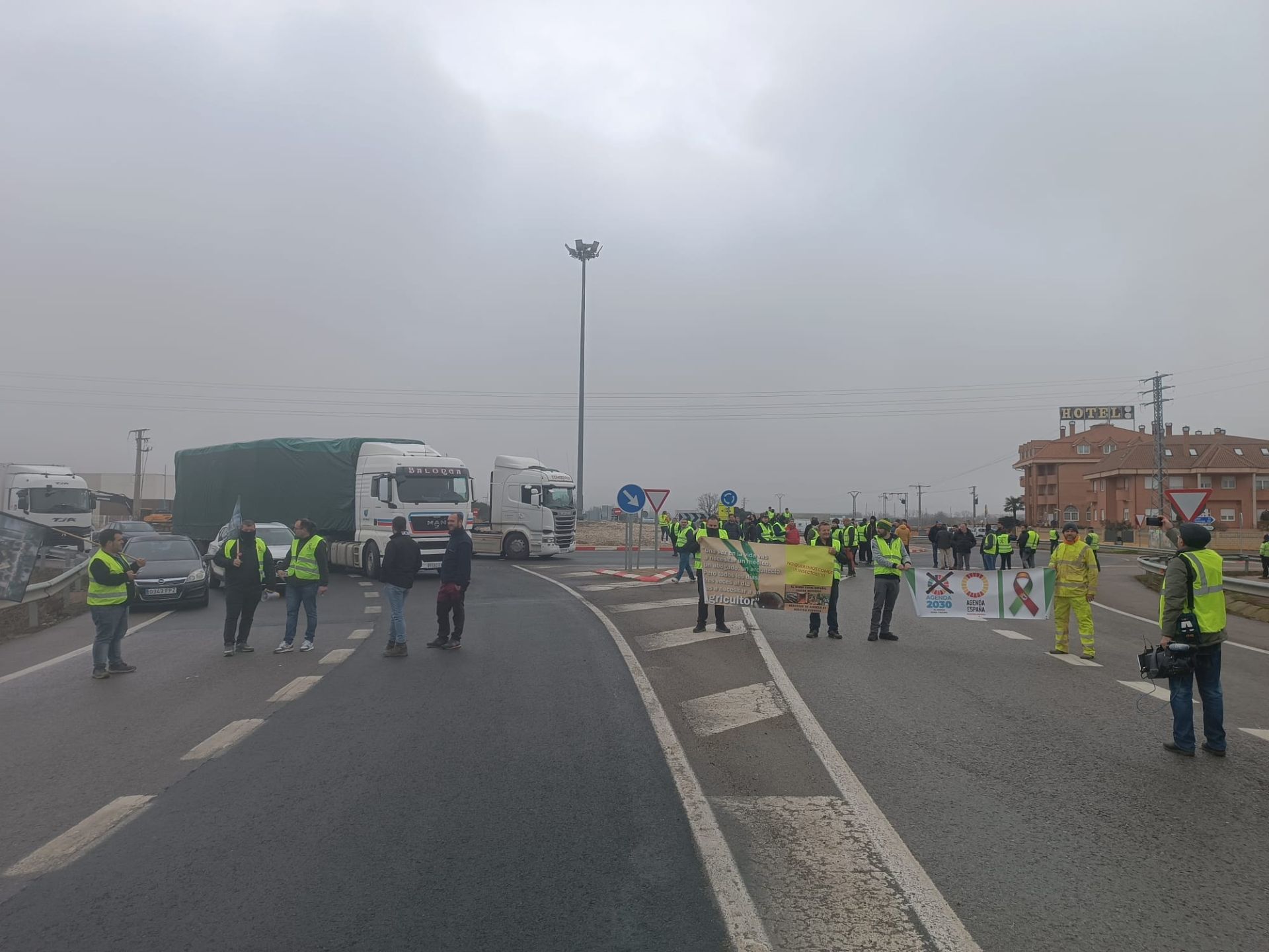 Las protestas del campo vuelven a las carreteras de León