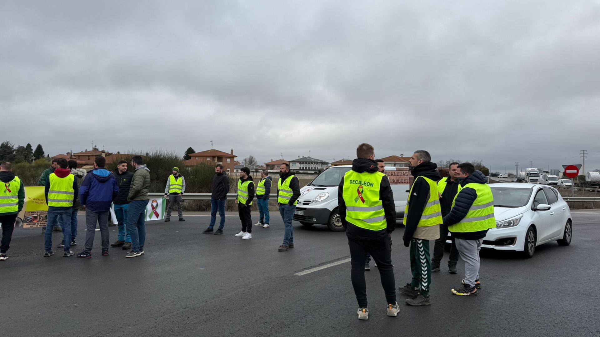 Las protestas del campo vuelven a las carreteras de León