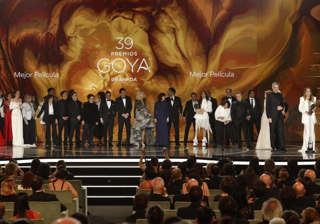 Imagen de los premios Goya.