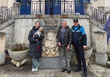 Duque, el yorkshire que volvió a casa gracias a una pareja leonesa