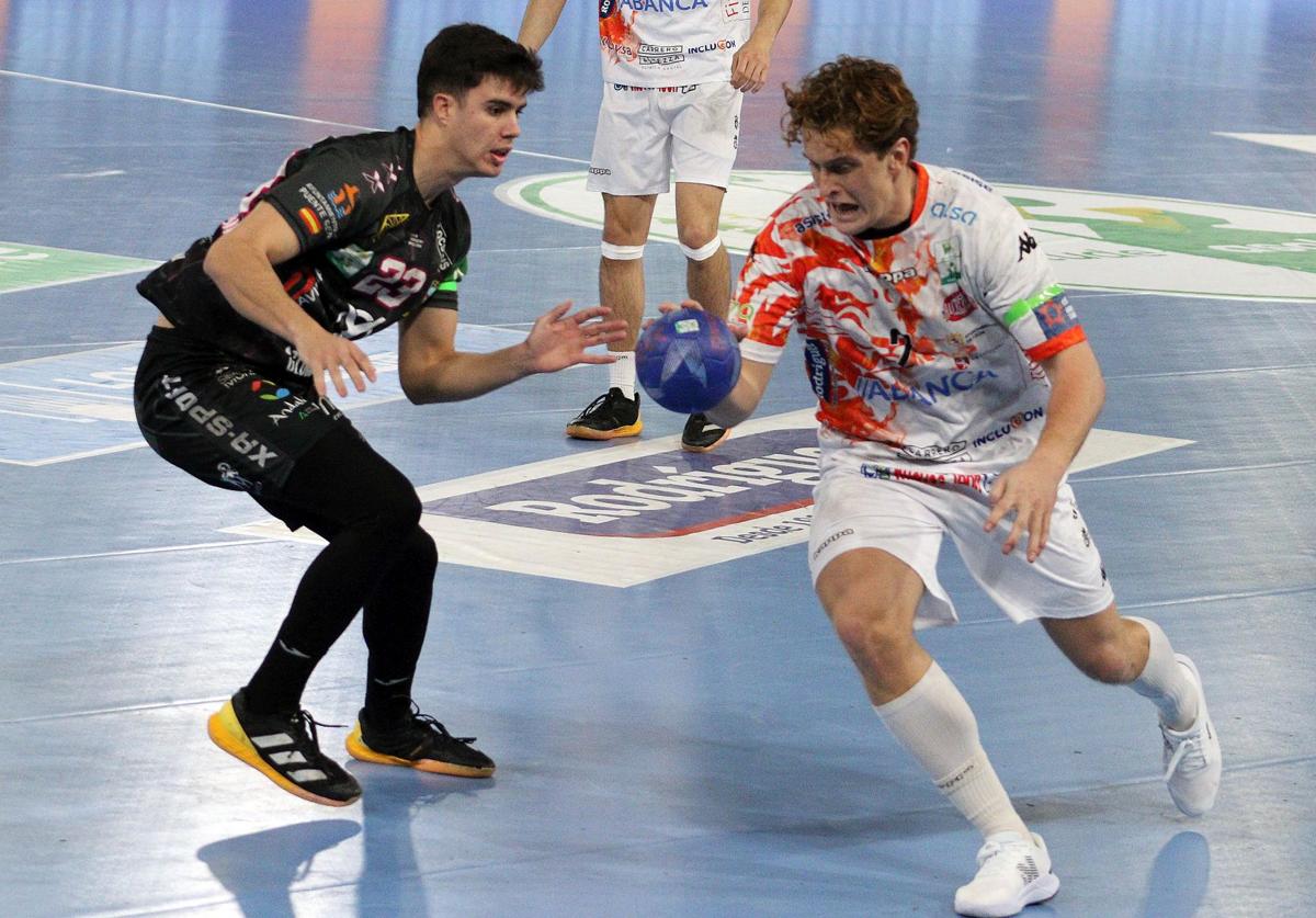 Oscar Lindqvist, jugador del Abanca Ademar.