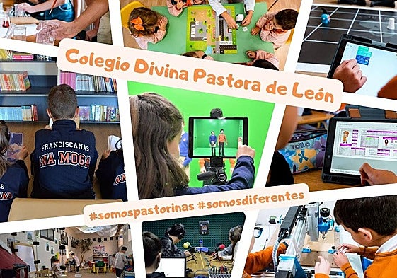 Imágenes del colegio Divina Pastora de León