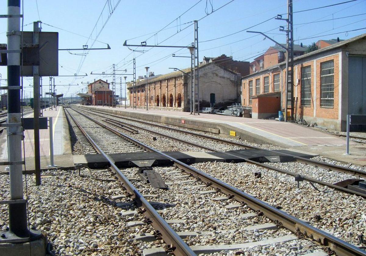 Estación de Adif en Astorga.