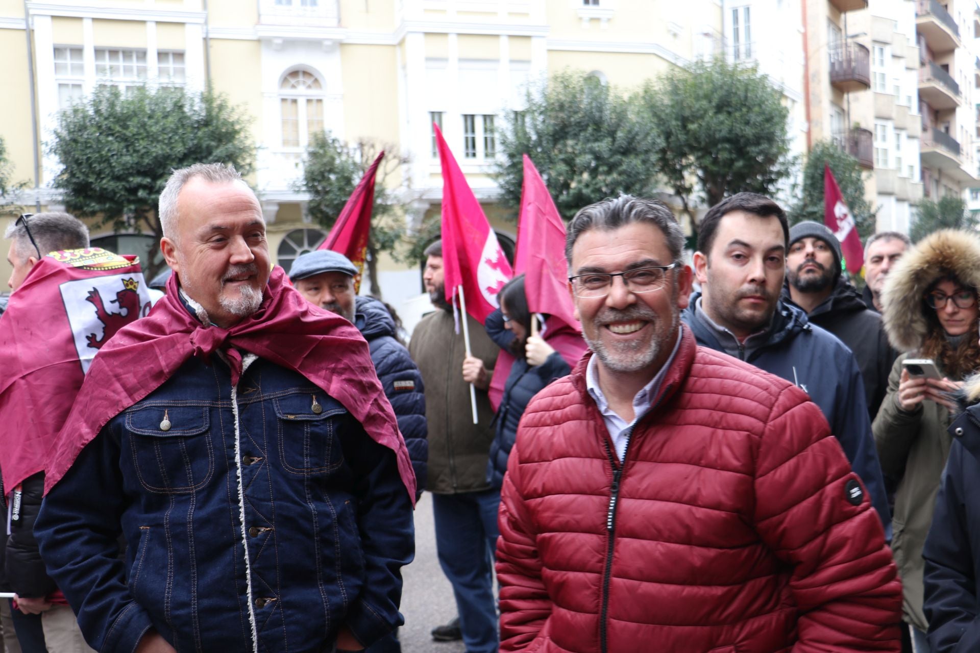 Las imágenes de la manifestación del 16-F en León