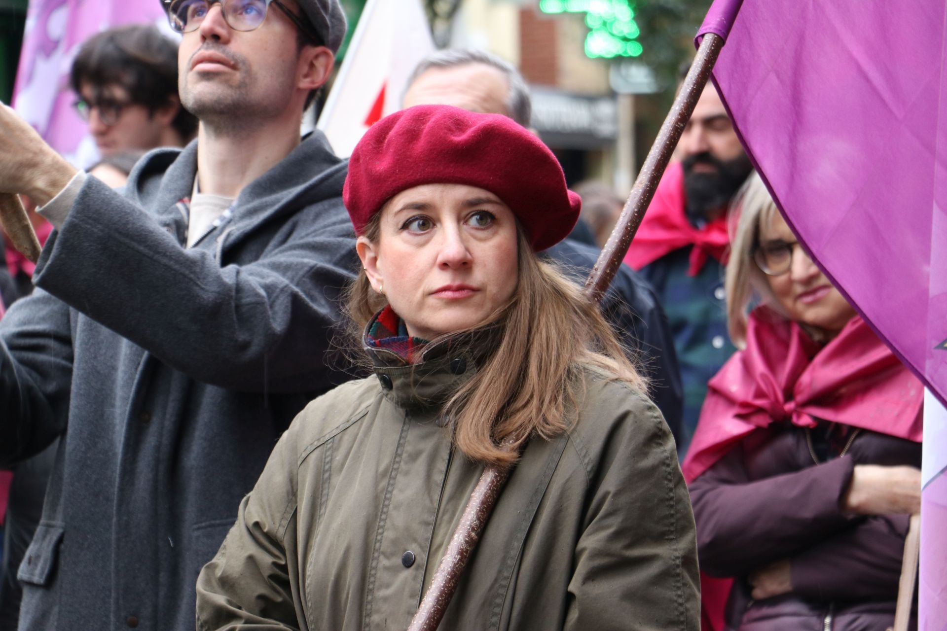 Las imágenes de la manifestación del 16-F en León