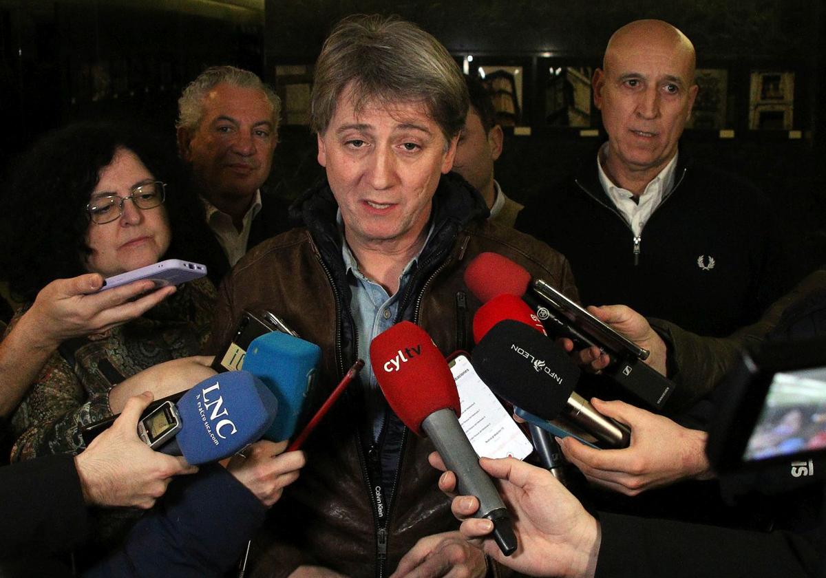 El secretario general electo del PSOE de Castilla y León, Carlos Martínez.
