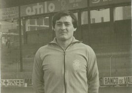 Marcos Tyrone, en su etapa como jugador de la Deportiva