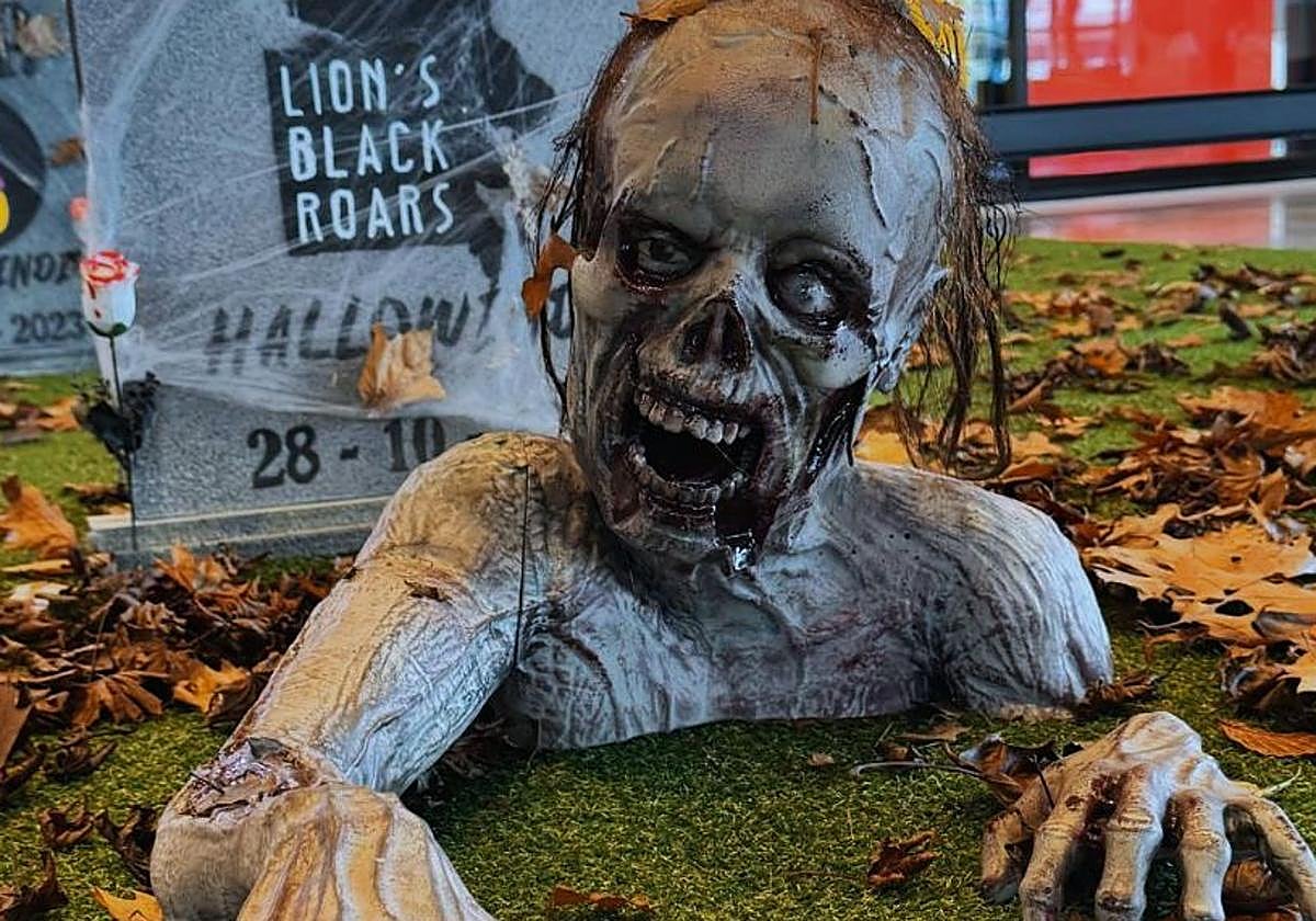 Decoración de la última edición del Hallowindie.