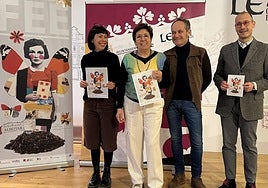 Presentación de la Feria de Editores Emergentes en León.