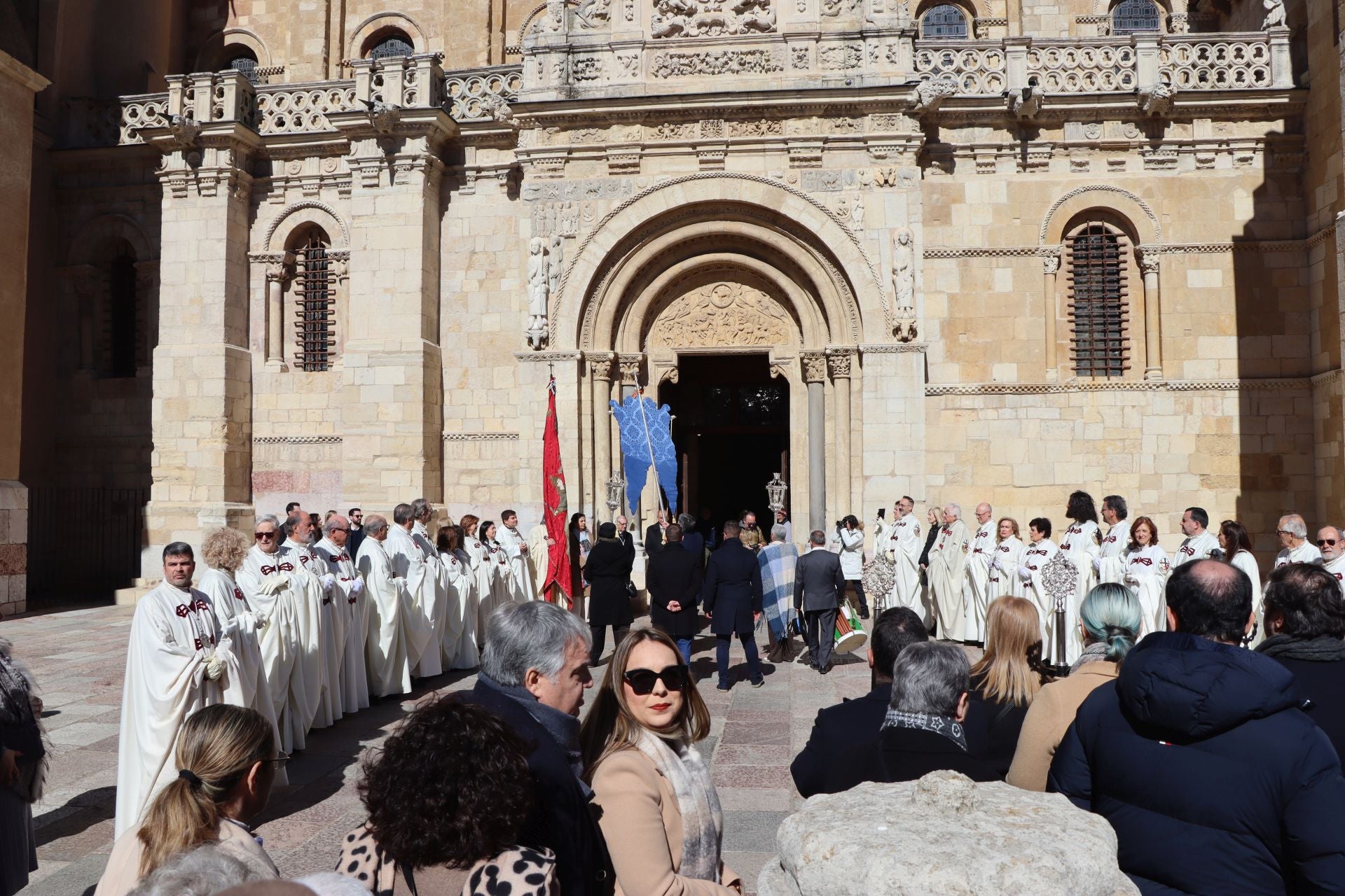 Última etapa de la peregrinación desde Sevilla y León