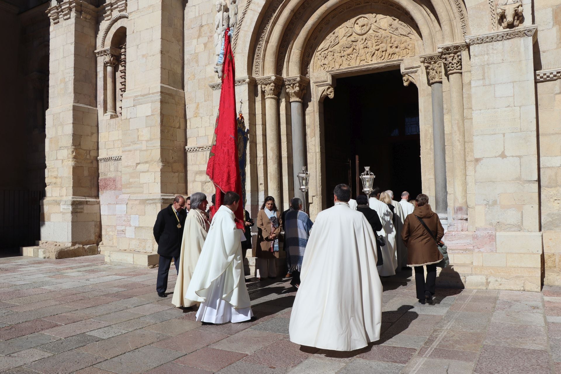 Última etapa de la peregrinación desde Sevilla y León
