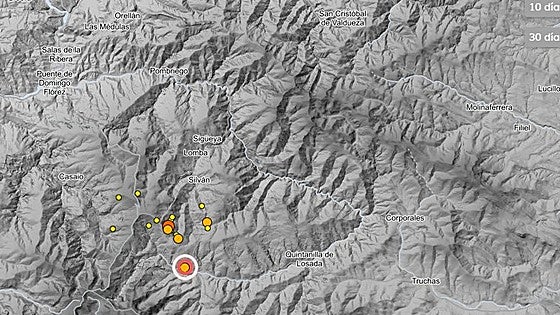 La tierra de León tiembla: 14 terremotos sacuden La Cabrera de madrugada