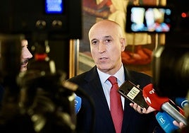 José Antonio Diez este lunes.