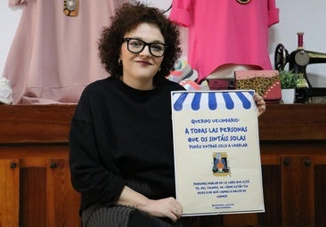 El Baúl de Pili, combatir la soledad en Valderas animando «a charlar»