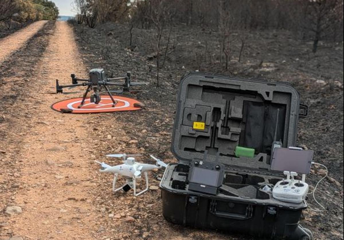 Drones del proyecto.