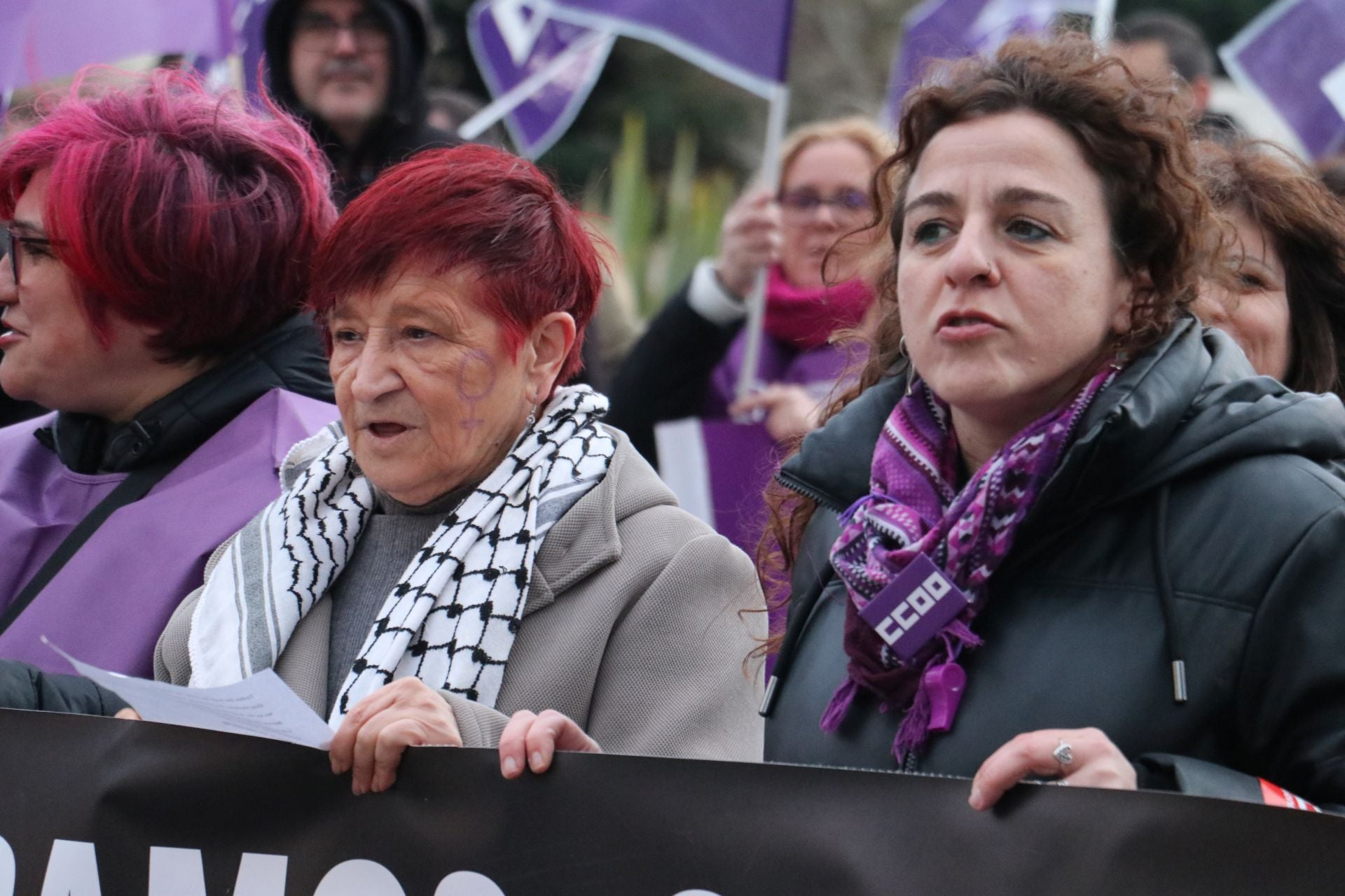 Las imágenes de la segunda manifestación por el 8M en León