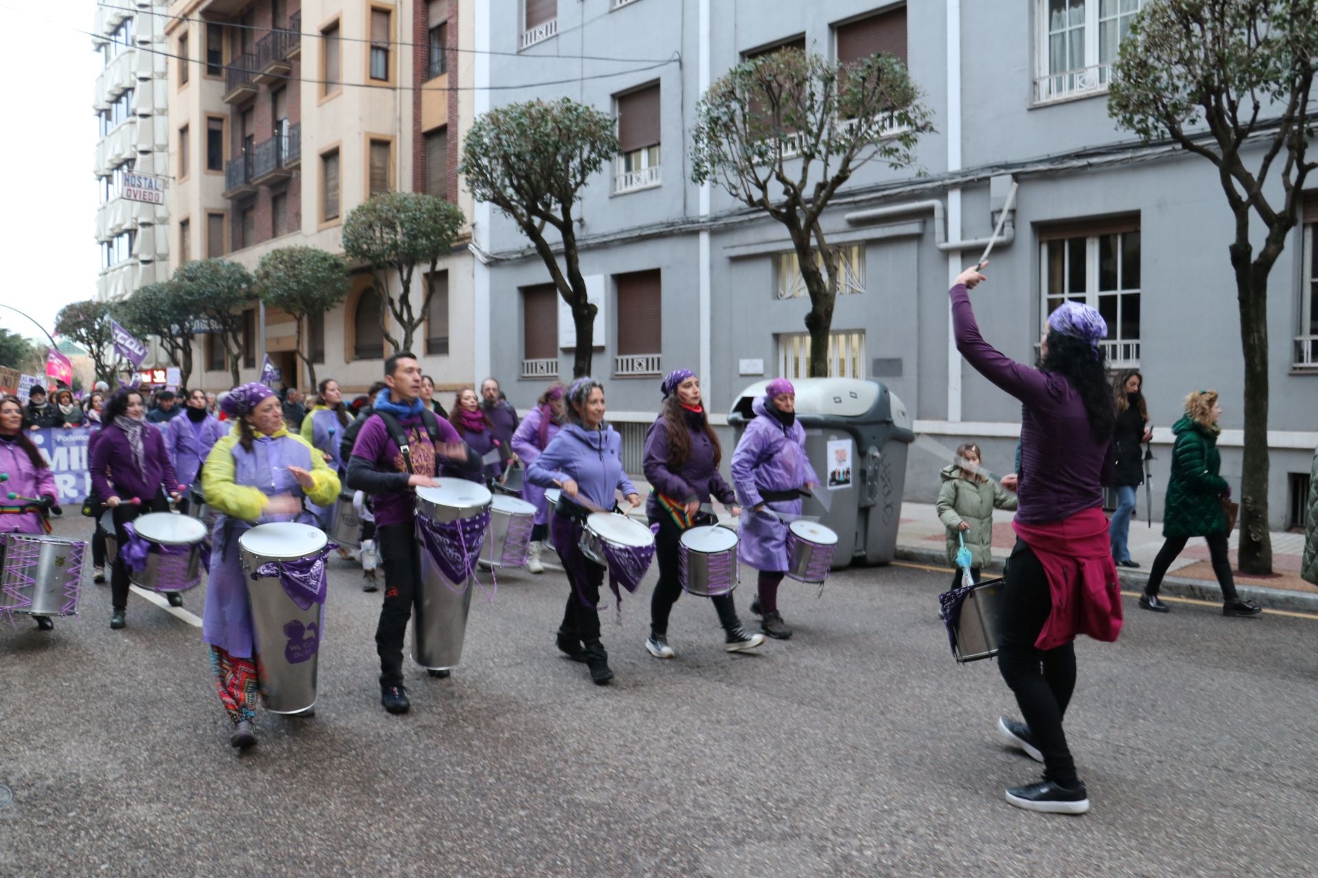 Las imágenes de la segunda manifestación por el 8M en León