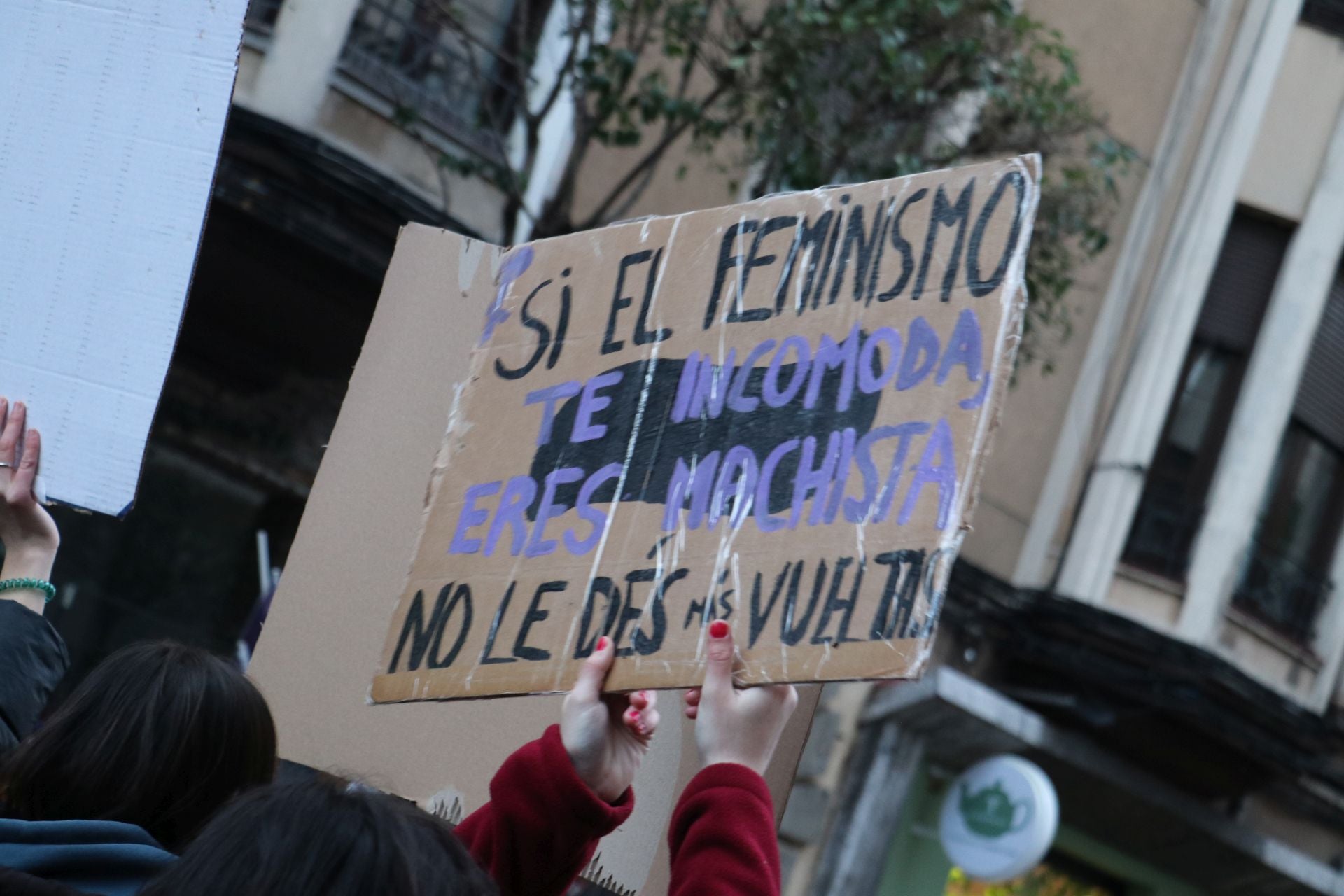 Las imágenes de la segunda manifestación por el 8M en León