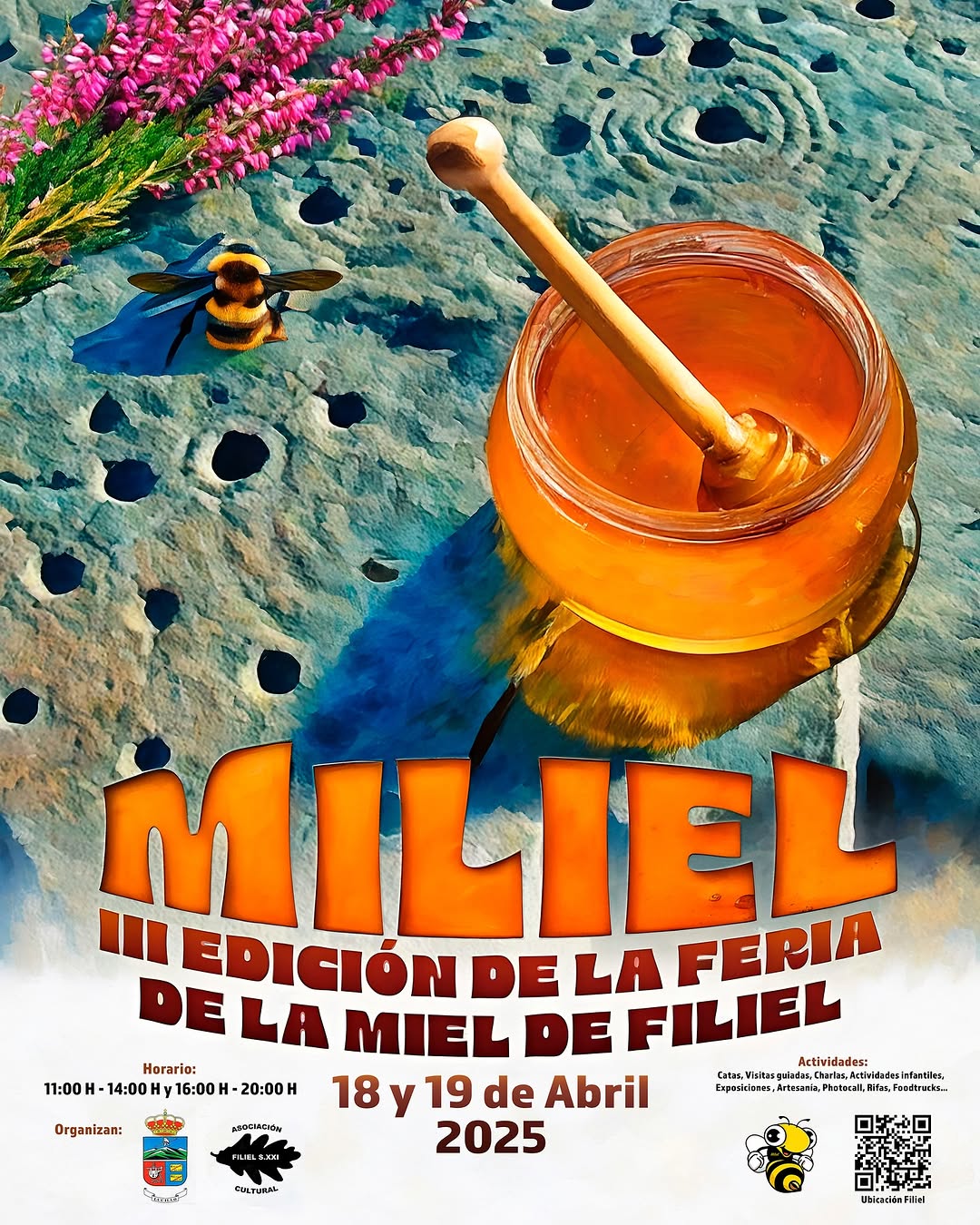 La Feria de la Miel de Filiel ya tiene la imagen de su tercera edición