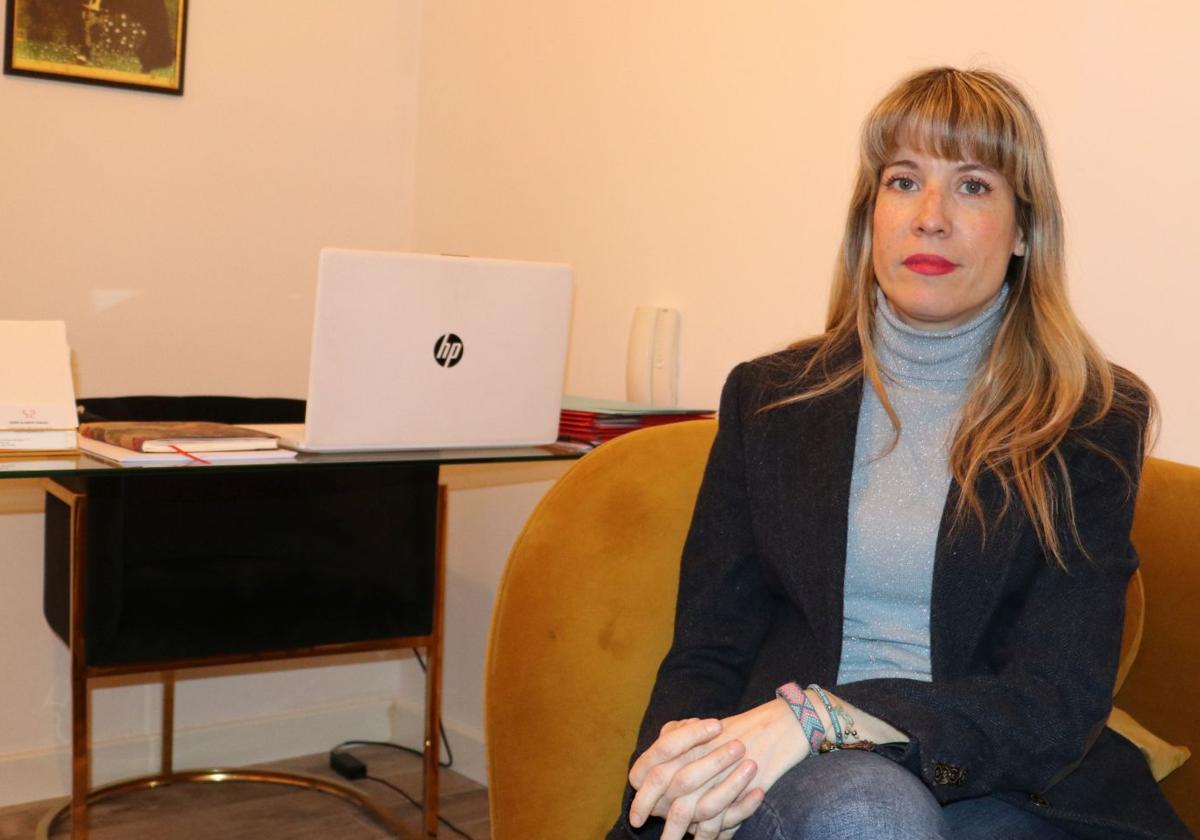 La psicóloga Sara Alvado.