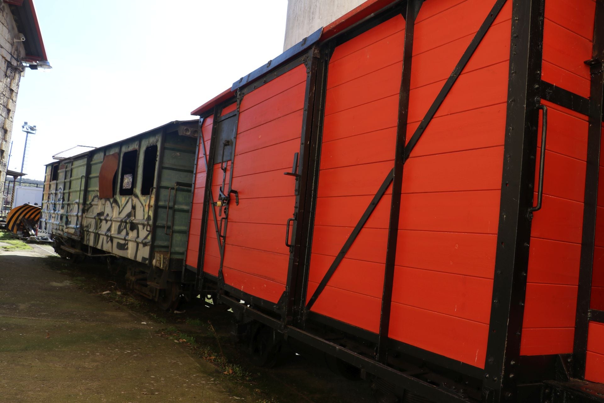 El museo del ferroviario de Cistierna, en imágenes