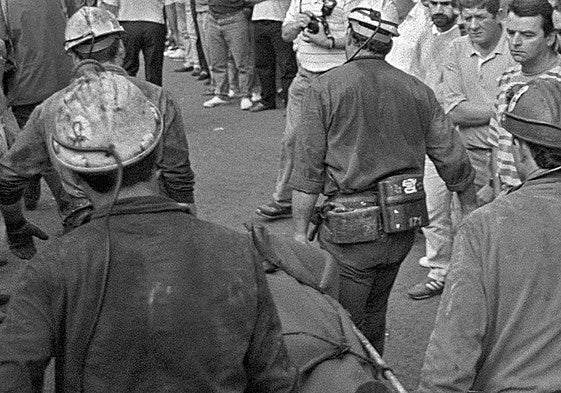Accidente minero en una cuenca leonesa.