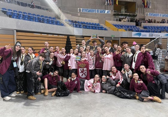Premio al estudio de danza leonés en Santander.