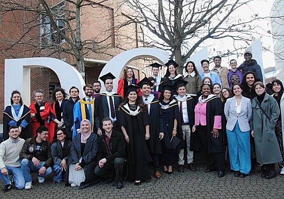 Graduación de los alumnos de Máster Universitario Europeo en Derecho, Datos e Inteligencia Artificial de la ULE en Dublín.