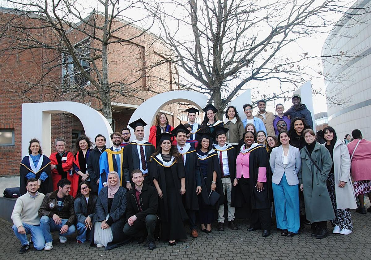 Graduación de los alumnos de Máster Universitario Europeo en Derecho, Datos e Inteligencia Artificial de la ULE en Dublín.