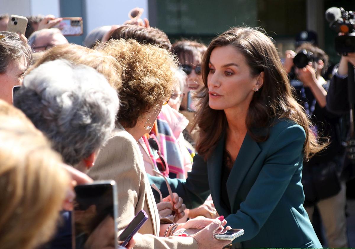 La visita de la reina Letizia a León, en imágenes