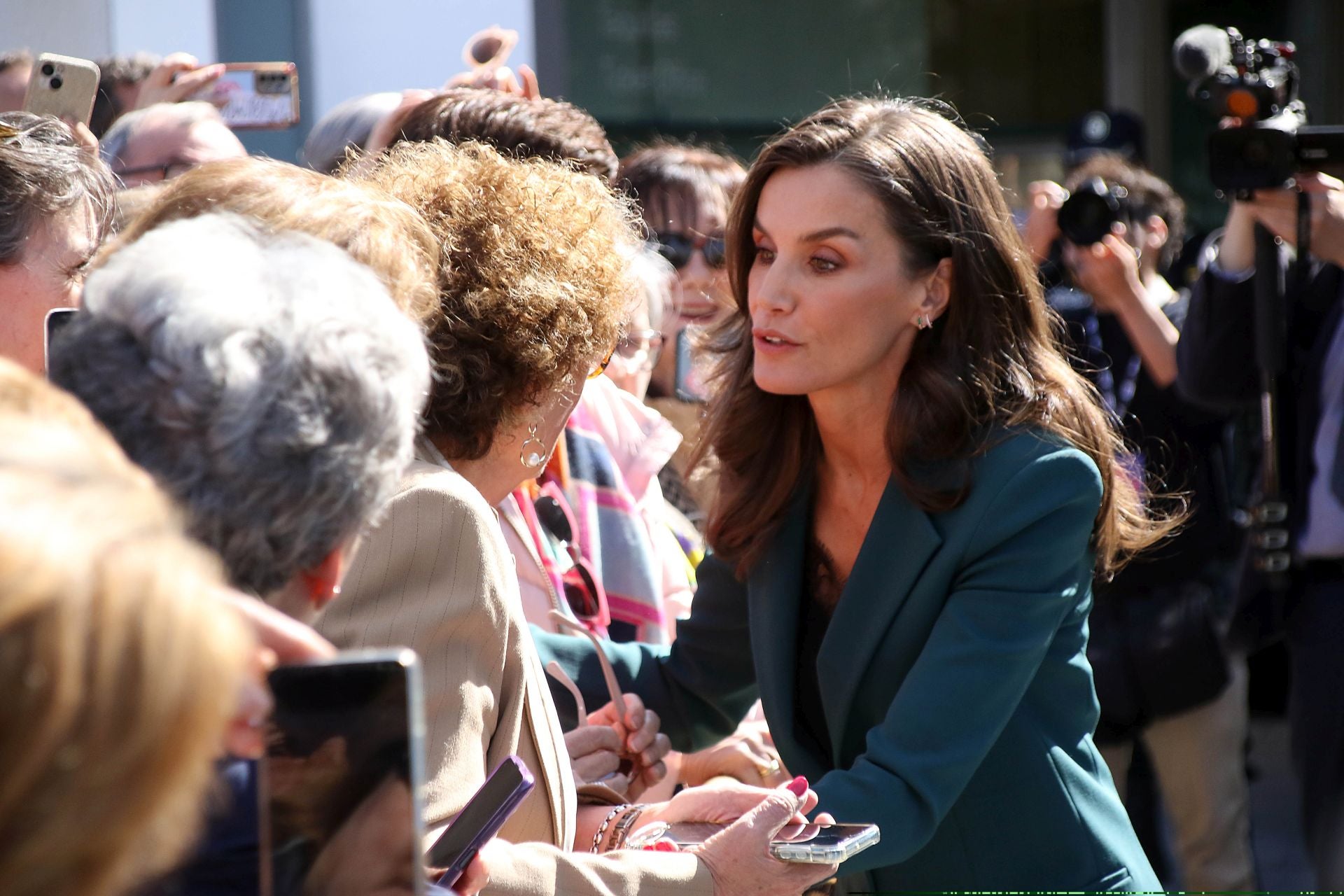 La visita de la reina Letizia a León, en imágenes