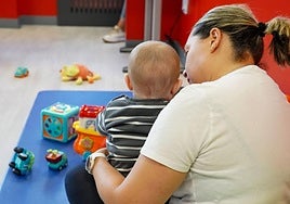 Imagen de archivo del inicio del curso escolar en el Colegio Público La Granja en León.