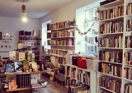 Una librería solidaria de AIDA Books.