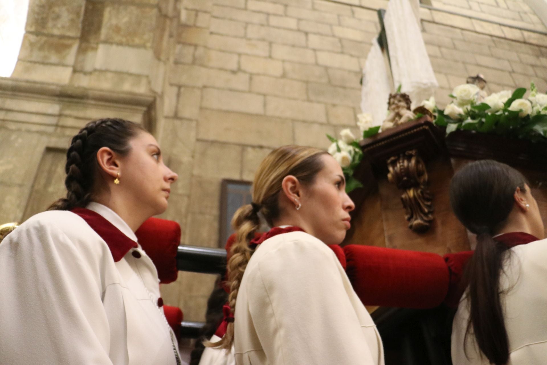 Las imágenes de la no procesión del Rosario de Pasión