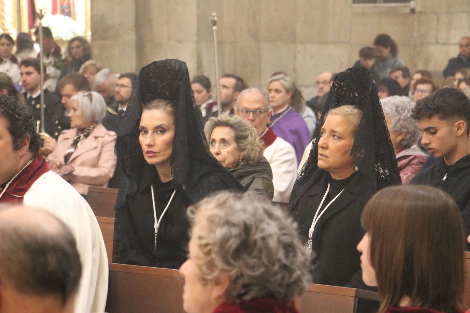 Las imágenes de la no procesión del Rosario de Pasión