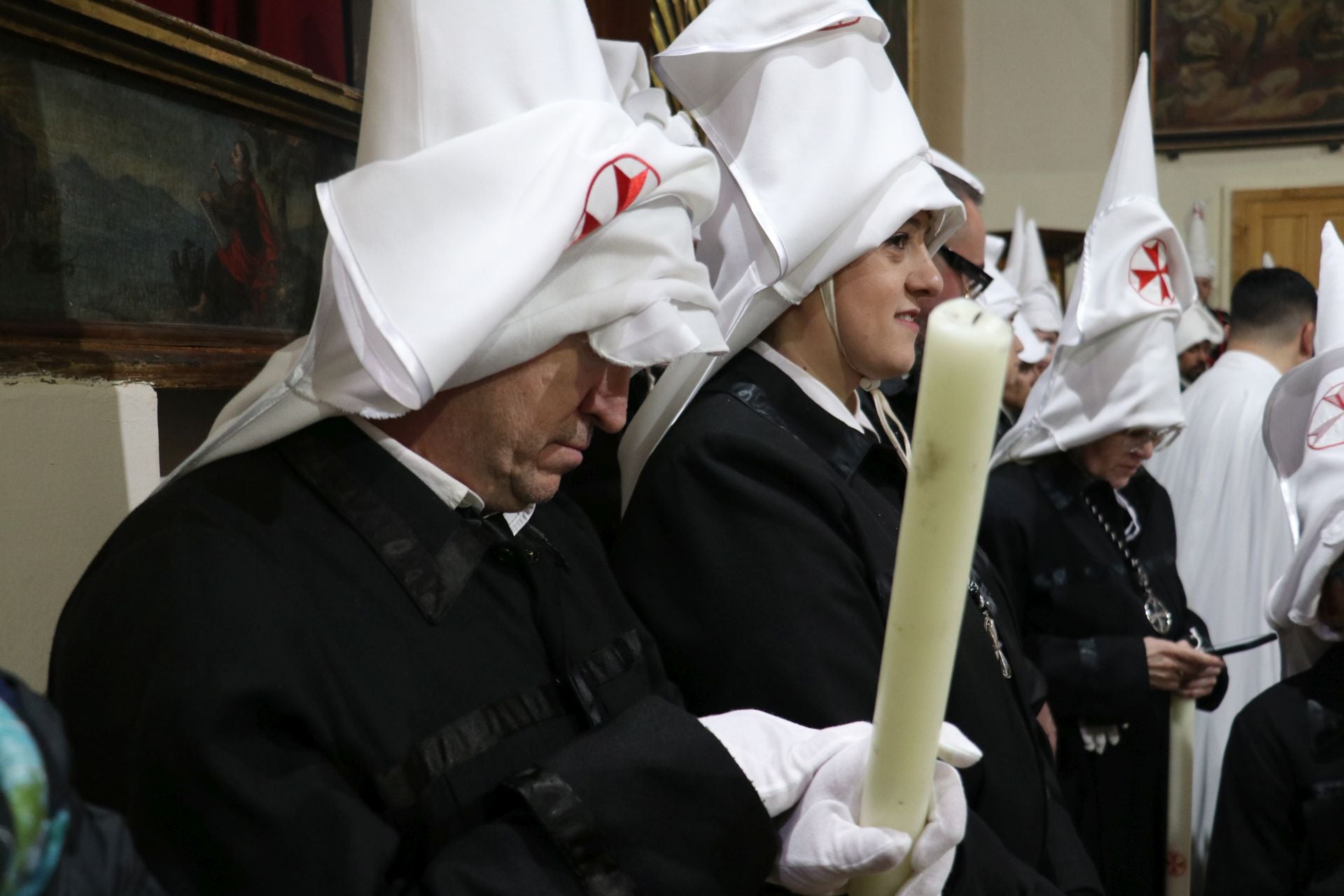 Las imágenes de la suspensión de la Solemne Adoración de las Llagas de Cristo en León