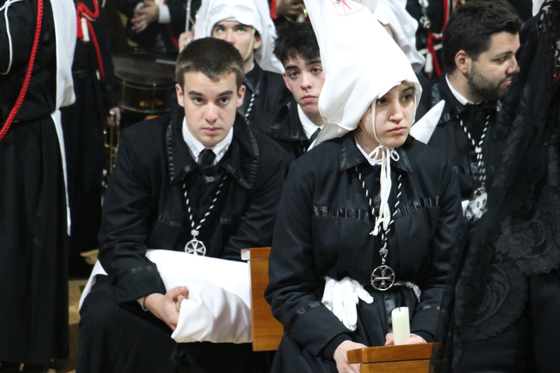 Las imágenes de la suspensión de la Solemne Adoración de las Llagas de Cristo en León