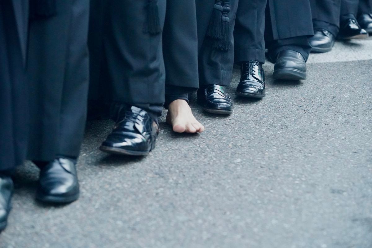Las imágenes de la procesión de La Pasión en León en el Lunes Santo