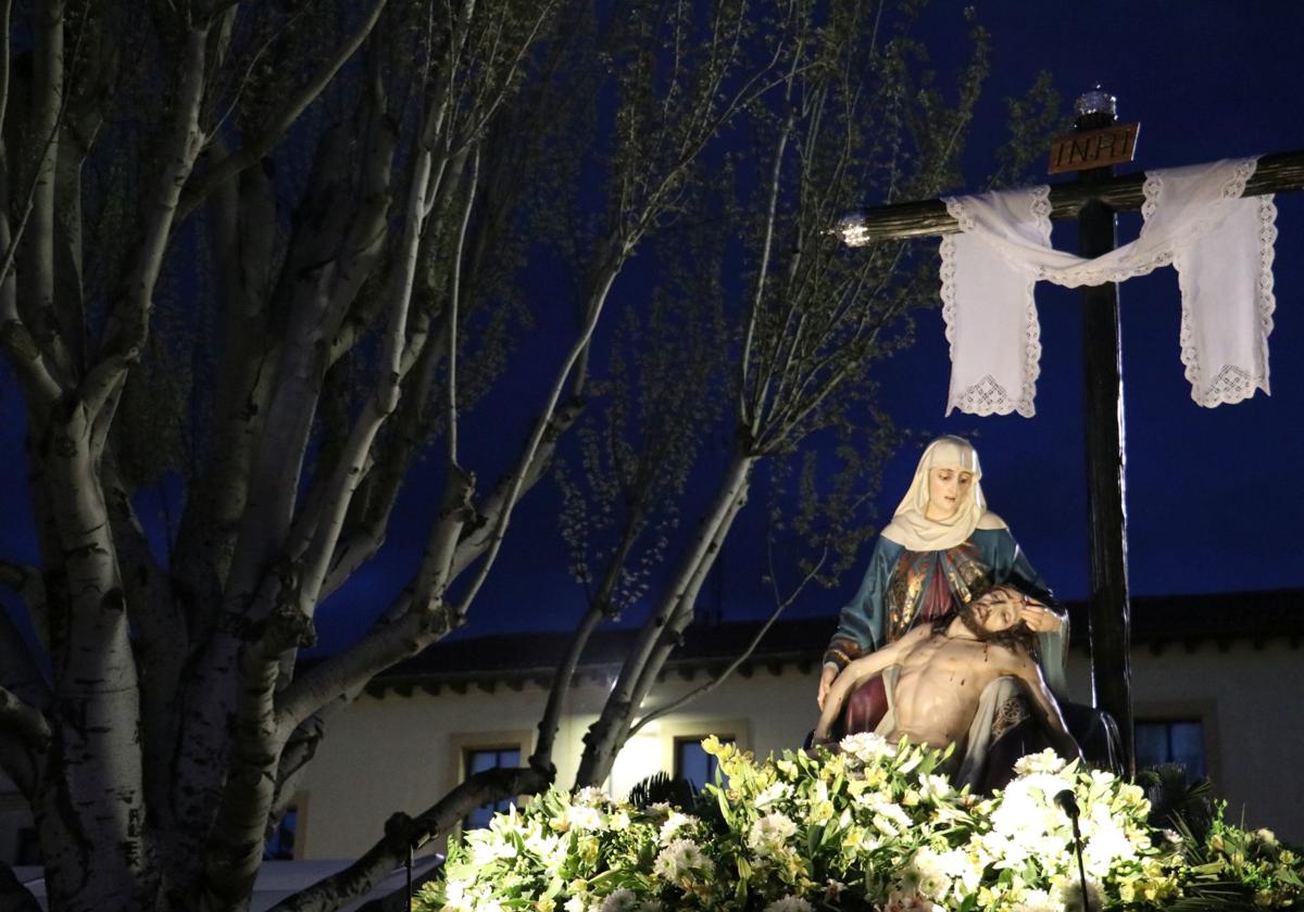 La virgen de la Vera Cruz, en León.