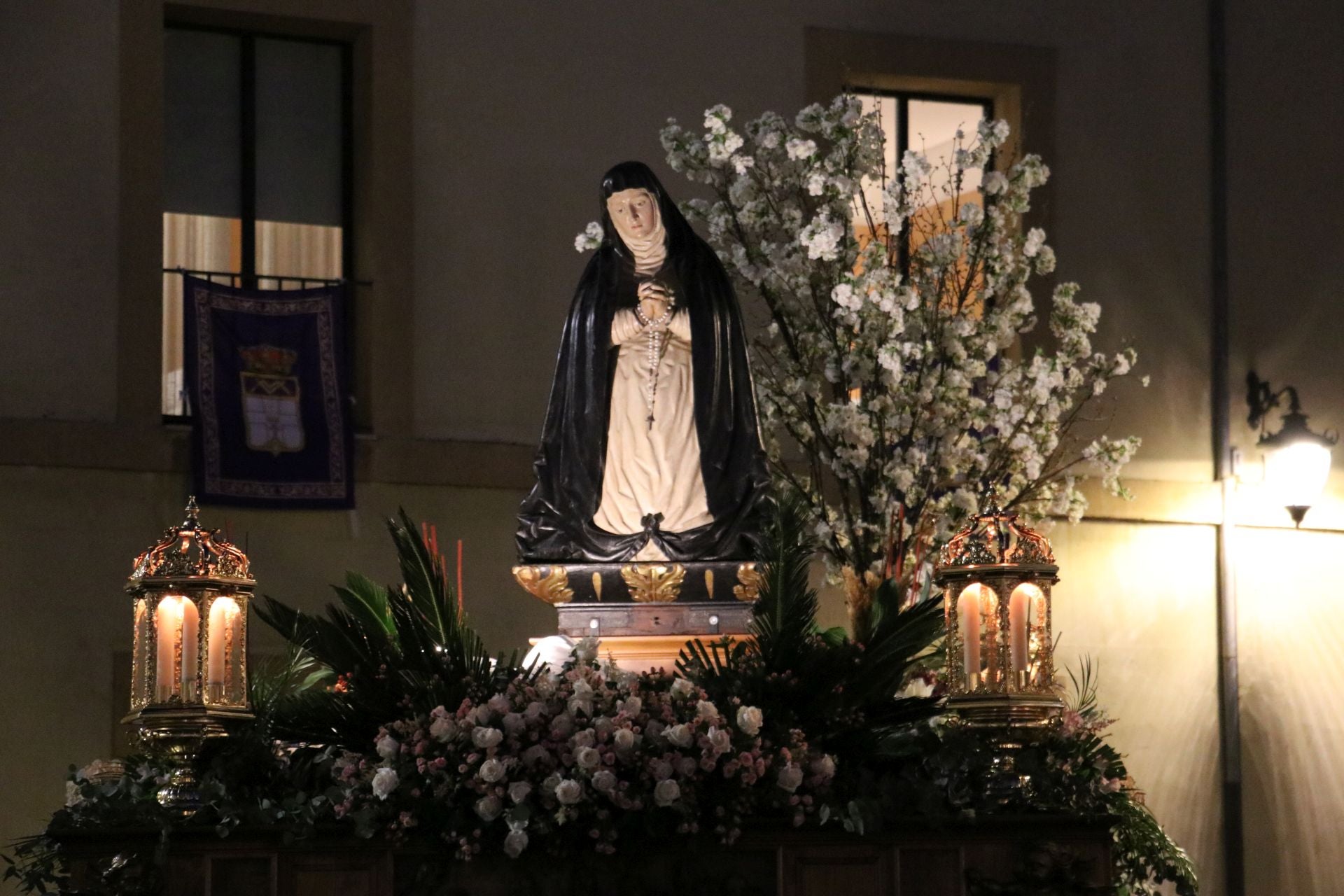 Las imágenes de la procesión de la Virgen de la Amargura en León