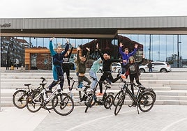 UrbaBiker ha llevado el nombre de León por toda Europa gracias a sus bicicletas