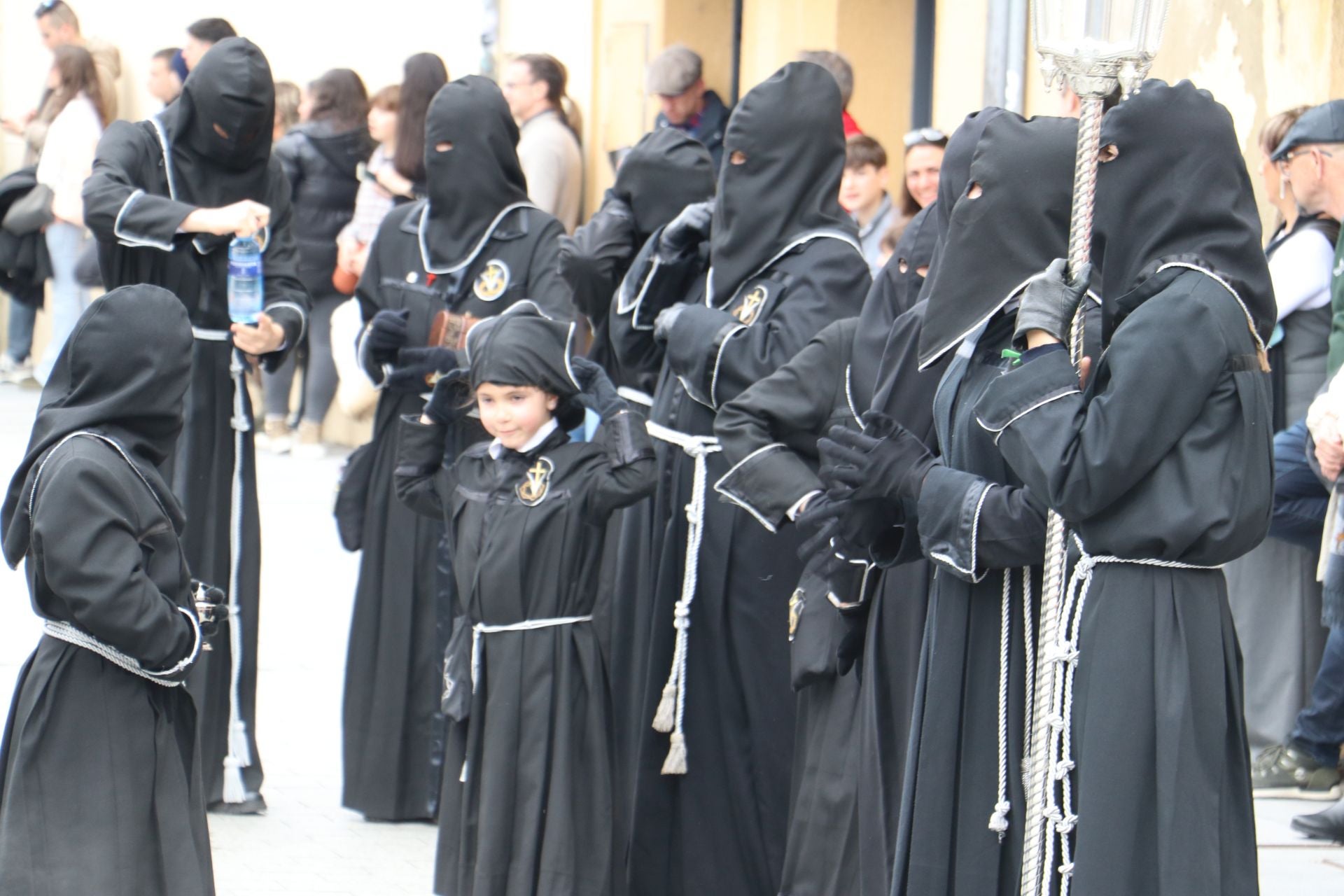 Las imágenes de la Procesión de la Despedida en León