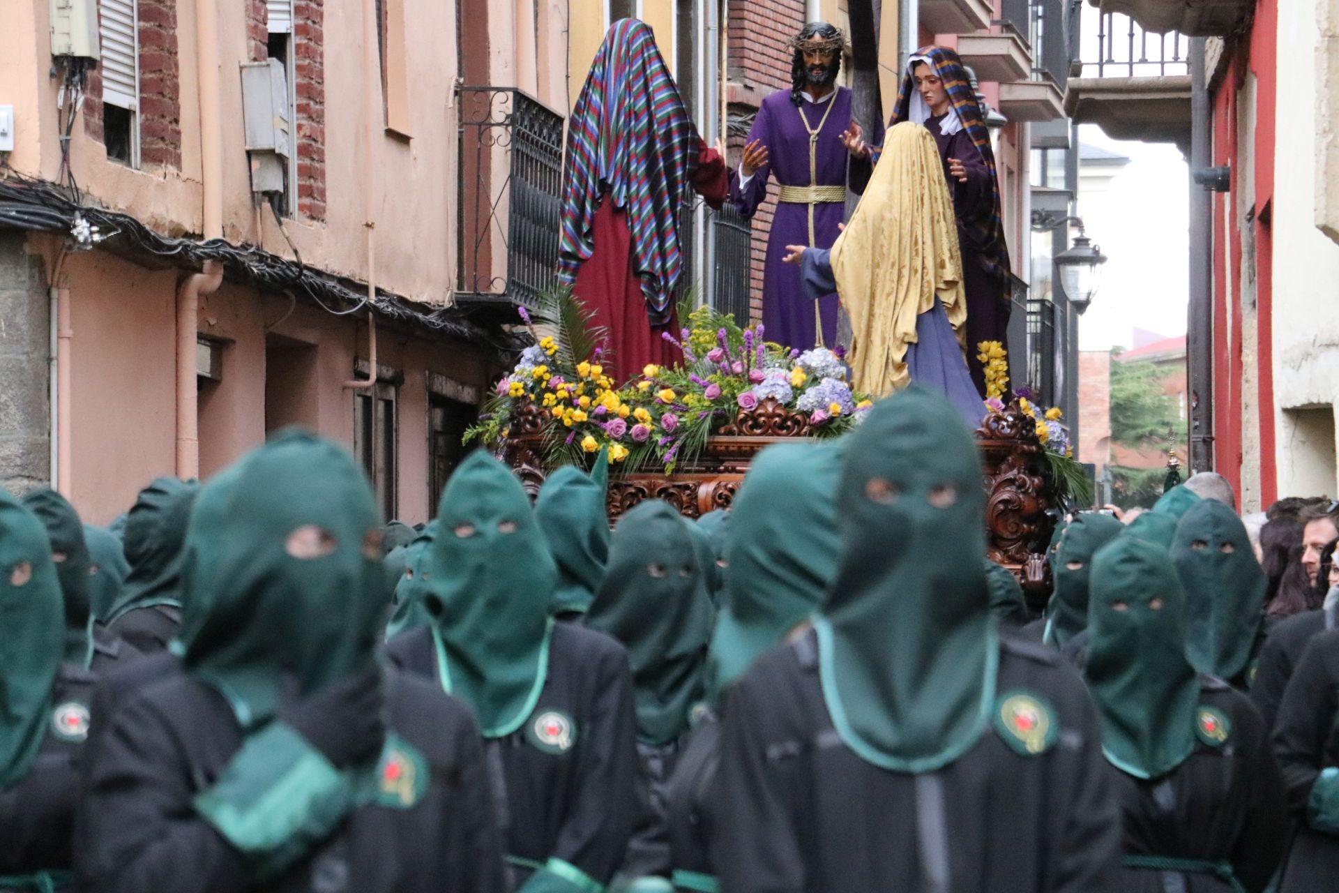 Las imágenes de la procesión de María del Dulce Nombre