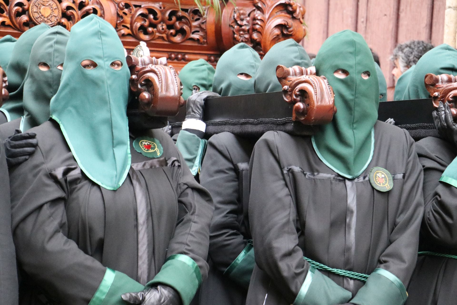 Las imágenes de la procesión de María del Dulce Nombre